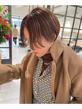 スタジオ ノル(studio noll) 【新宿 studio noll. 佐田】ハンサムハイライトショート_210101