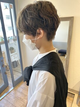 メルト 吉祥寺(melt) くせ毛風パーマ小顔大人ショートパーマ大人可愛い20代30代