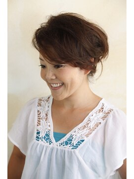 エニー(ENi) 大人かわいい！ゆるふわまとめ髪