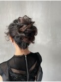 2022SS/ hairmakeWILLOW アップヘア01