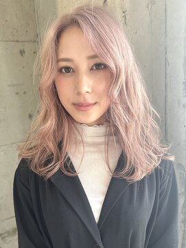 ラニヘアサロン(lani hair salon) 【天神/大名】ハイミルクティー【ハイトーン】