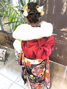 ヘアースタジオ エフ(Hair studio f) 着付け＆ヘアセットby平松