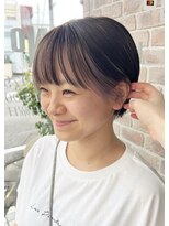 ヘアメイクエイト 丸山店(hair make No.8) << 担当 : AYAKA >> ショート×フェイスフレーミング