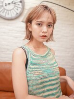 ジーテ 渋谷(gite)&nbsp;外ハネシースルーバング/渋谷/髪質改善/縮毛矯正/酸性ストレート