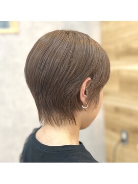 アグ ヘアー ミロ 本厚木店(Agu hair milo) 30代40代50代ショートウルフ◎白髪ぼかし 本厚木