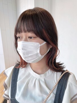 アイティー バイ アルバム 浦和店(IT by ALBUM) 外ハネボブ_マチルダボブピンクベージュ_ba463261