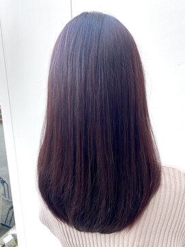 ヘアーワークスタジオ ノイズ(noize) #ピンクカラー #ピンクブラウン #イルミナカラー