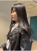 ブーブラック・地毛風カラー