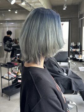 ラック(LUCK) 切りっぱなしボブ/エアリーロング/美髪/ピンクブラウン/船橋