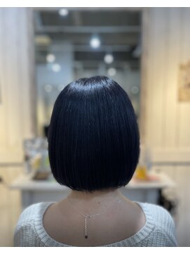 ドラン 京橋店(DRAN) 【DRAN京橋店】髪質改善×白髪もばっちり染まるコンパクトボブ