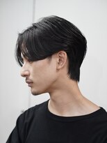 センターパートカルマヘアニュアンスパーマ韓国シャドウパーマ
