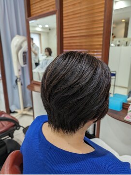 美容室ぬばたま 練馬店 大人ショートボブ