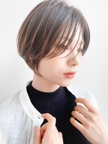 ネイロ 錦糸町(NeiRo)&nbsp;★前下がりハンサムショートボブパーマ30代40代50代白髪ぼかし