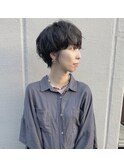#ショートパーマ
