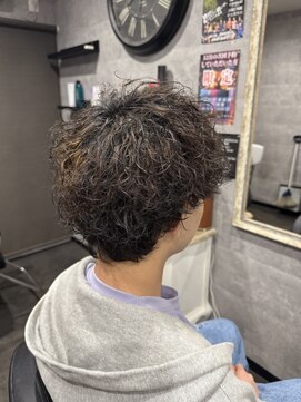 ミオ(Mio) 滋賀/南草津/メンズ美容室/波巻きツイストスパイラルパーマ