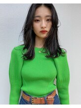 【digital perm】しっとりとした質感を保ったまま、オシャレでこなれた毛先ワンカール。