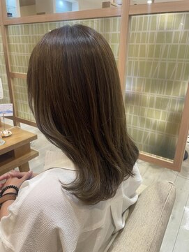 アドラーブル 長岡リップス旭岡店(adorable) 大人可愛い大人美人くすみカラーアッシュグレーベージュ