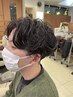 【武田限定・メンズ学割U24】カット+パーマ指名料込み￥7000[元住吉/元住吉駅]