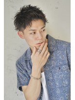 ロミーオム 本厚木(ROMMY. Homme)&nbsp;メンズカット束感アップバングスパイキーショート本厚木駅