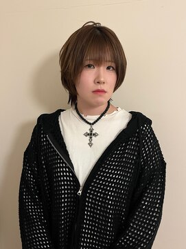 ビーハイブアヴェダ PARCO2店(BEHIVE AVEDA) 【yuuna】かっこよくなり過ぎないショートウルフ