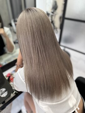 ラムシェール(LamChele) 【lamchele】ミルクティーグレー×ブリーチカラー