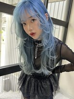 ラキング ギンザ トウキョウ(LAKING GINZA)&nbsp;くびれヘア/アプリコットオレンジ/夏/ハイライトカラー[銀座駅]