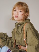 ディッセンバー 神宮前(December)&nbsp;色素薄めベージュ/レイヤー/顔まわりレイヤー/ボブ