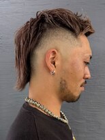 ジェネスタ(GENESTA)&nbsp;モヒカンウルフカットフェードスパイキーショートウルフ