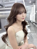 マウルルナ(MAEUL luna)&nbsp;レイヤーカット/ベージュカラー/萩村風人