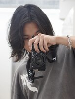 ビカム 名駅(become)&nbsp;【メンズロング】毛流れニュアンスセンターパートミディアム