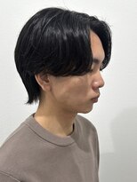 リオールバイニアウ(RE:ALL by Niau) メンズセンターパートウルフニュアンスパーマリバースパーマ新田