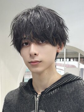 アーリー(Ali'i) ラウンドマッシュツーブロックメンズパーマ