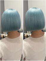 ローリン(Rolling)&nbsp;【KOBA】10代 20代/ボブ/ペールブルー/天神大名