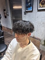 メンズココ 日本橋店(MENS COCO)&nbsp;お客様スタイル波巻きマッシュ