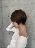 ●杉浦オリーブグレー/ショート/レイヤー/髪質改善/縮毛矯正30