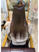 ブレンドバイハピネス(Blend by happiness)&nbsp;ブラウンベージュ×髪質改善×美髪整形ストレート×奈良　after