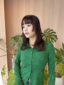 オン キャナルシティ博多前店(on) 【哉汰】大人可愛い/艶髪/ボルドーカラー20代