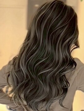 ヨロ 小岩(YOLO) ハイライトカラーグレージュベージュケアブリーチダブルカラー