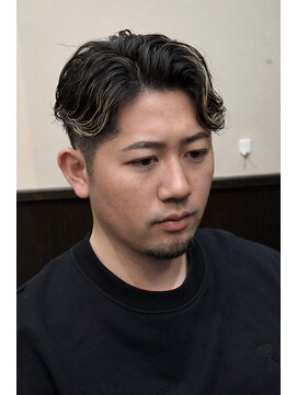 ヒロギンザ 大阪本店(HIRO GINZA) メッシュ×パーマ