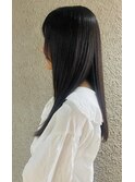 学生ストレートヘア