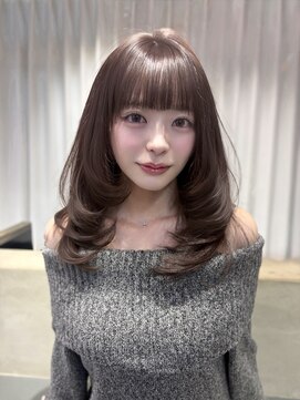 リリー(Lilley) 【本松美咲】チョコカラー×ミディアムレイヤー