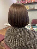 ムル 大口(muru) 艶感カラー×収まりのいいボブ