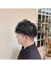 【2回目以降/3カ月以内】メンズカット+特殊パーマ¥12000→¥11700