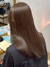 カット+超高濃度水素ケアカラー+髪質改善シルクトリートメント￥10900
