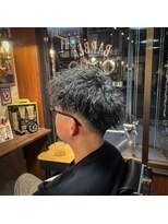 ジョイボックス 東三国店(JOYBOX)&nbsp;フェードカット×ソフトツイストパーマ