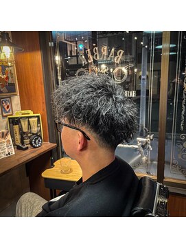 ジョイボックス 東三国店(JOYBOX) フェードカット×ソフトツイストパーマ