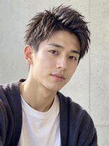 ノア 三宮店(NOA)&nbsp;【NOA】爽やかスパイキーショートアップバングツーブロック