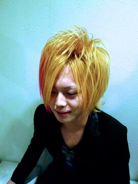 ヘアセットサロンエッジ(Edge) ストレート盛りメンズセット