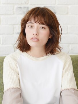 アース コアフュールボーテ 長野駅前店(EARTH coiffure beaute) 外国人風ゆるウェーブボブ
