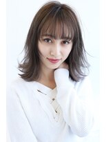 プラーチェ 古淵店(Plaatje)&nbsp;【抜け感がグッとくる☆】外ハネストレートミディ☆